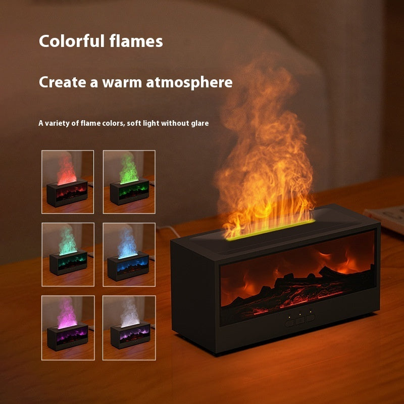 FlameGlow™ 3D Fireplace Aroma Diffuser