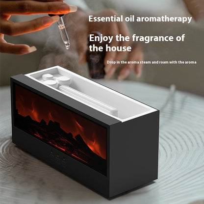 FlameGlow™ 3D Fireplace Aroma Diffuser