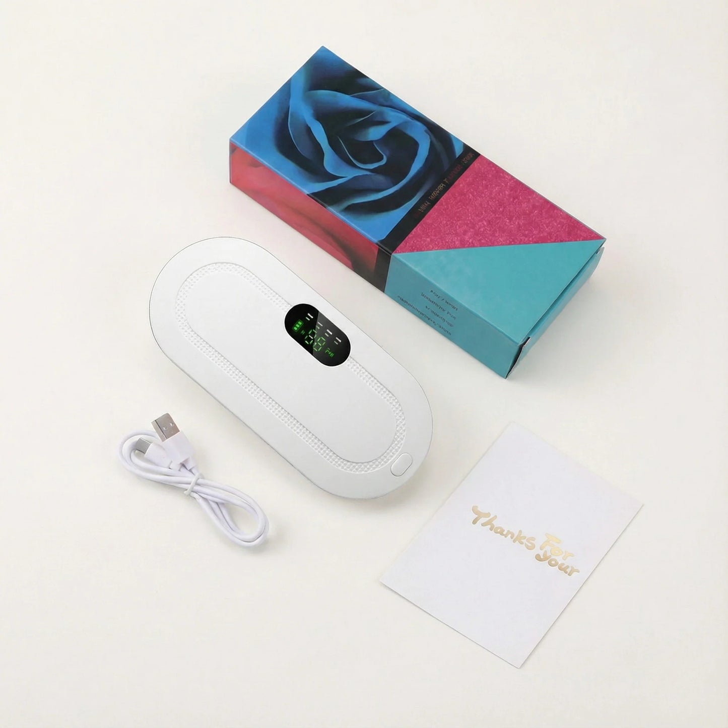 ThermaEase™ – 3-in-1 Cordless Heat + Massage Wrap for Pain Relief