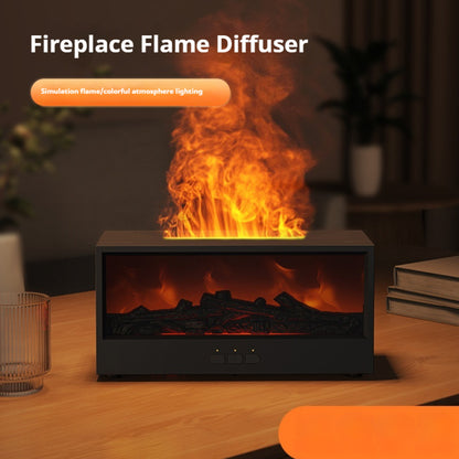 FlameGlow™ 3D Fireplace Aroma Diffuser
